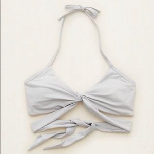 Aerie Wrap Scoop Neck Bikini